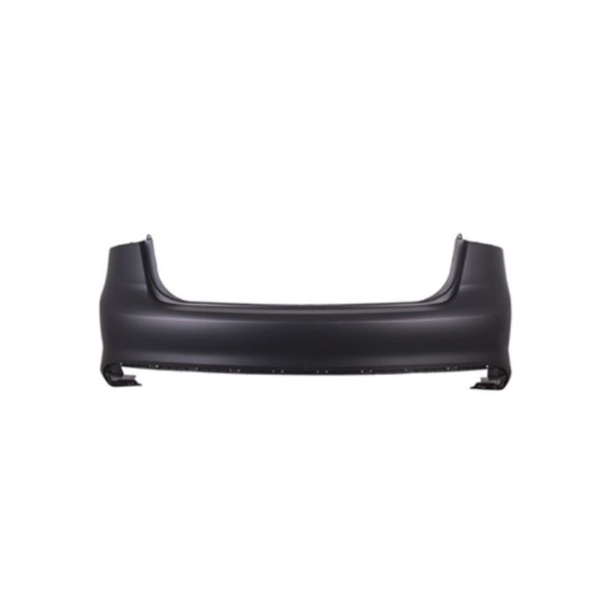 REAR BUMPER COVER W/O PARK ASSIST; PRIME KIA FORTE 17-18