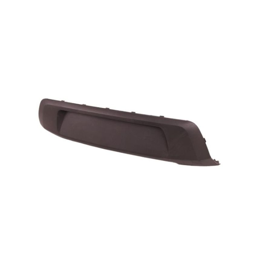 REAR BUMPER MOLDING CENTER; BLACK KIA SOUL 12-13