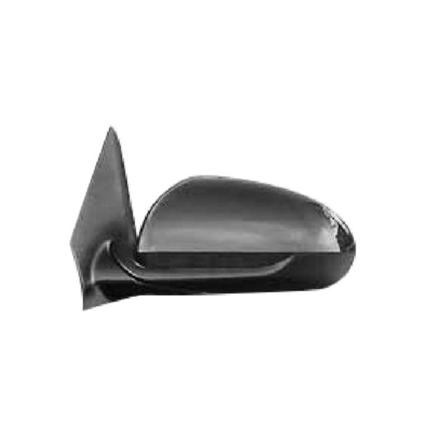 LH MIRROR OUTSIDE REAR VIEW EX|S; H/B/SDN; POWER; HEATED; W/O SIGNAL LAMP; BLACK KIA RIO 18-20