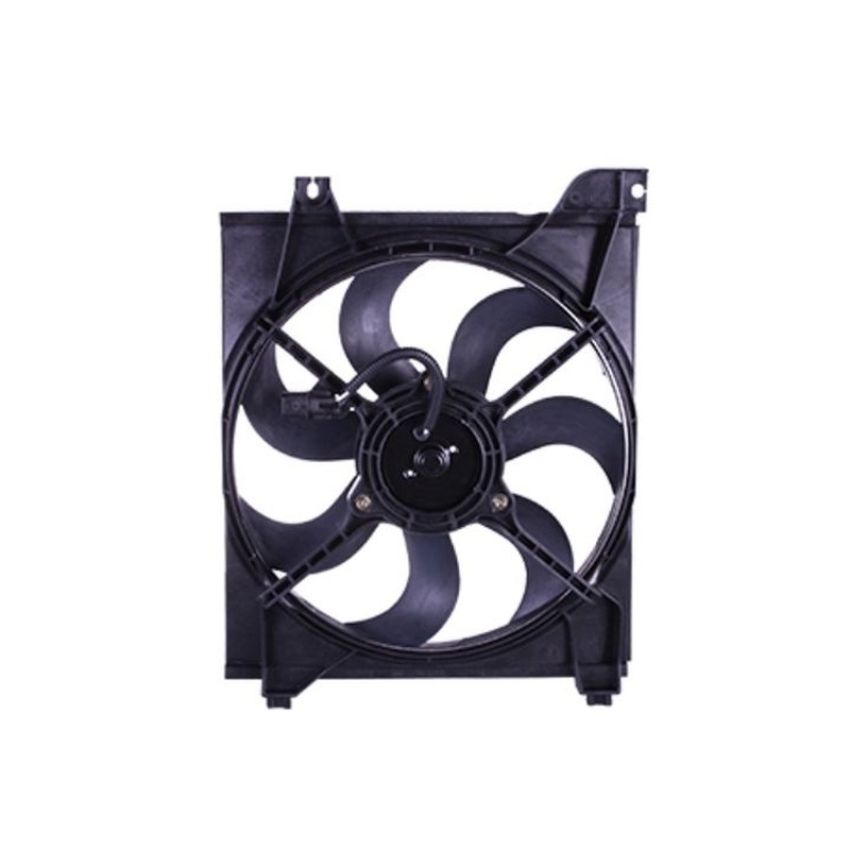 LH RADIATOR FAN ASSY SDN FROM 5-9-07 RIO SDN 07-11; RIO5 07-11