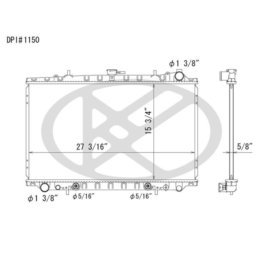 KOYORAD A1150 Koyorad Radiator A1150