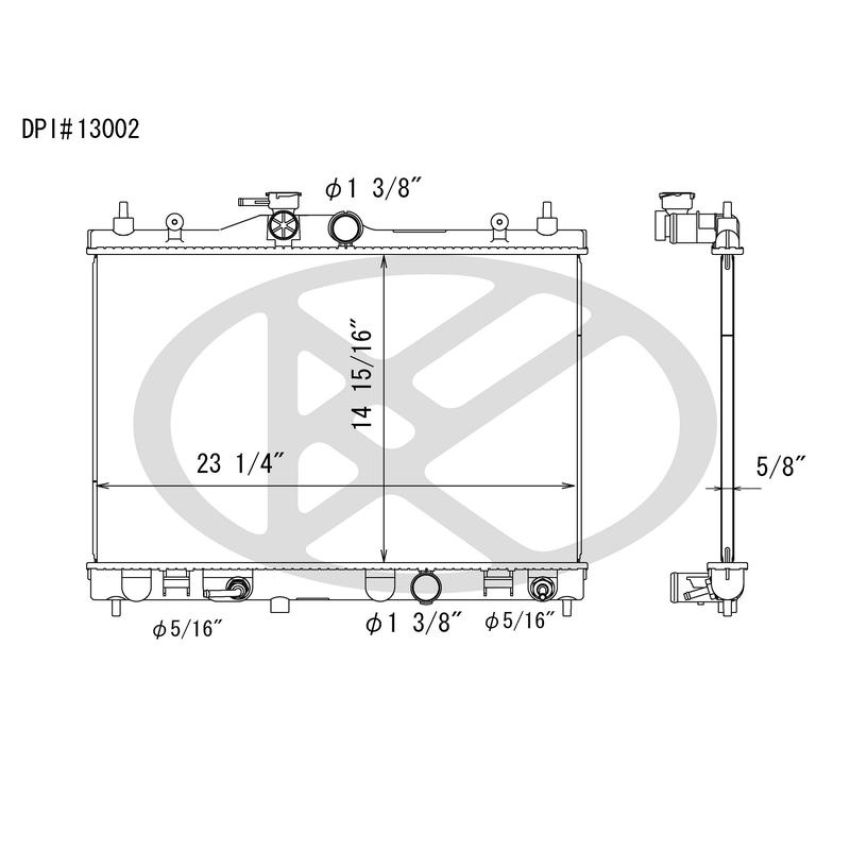 KOYORAD A13002 Koyorad Radiator A13002