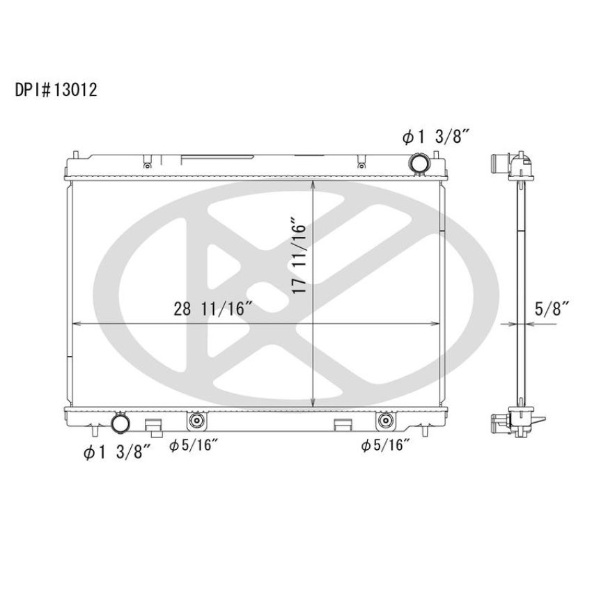 KOYORAD A13012 Koyorad Radiator A13012