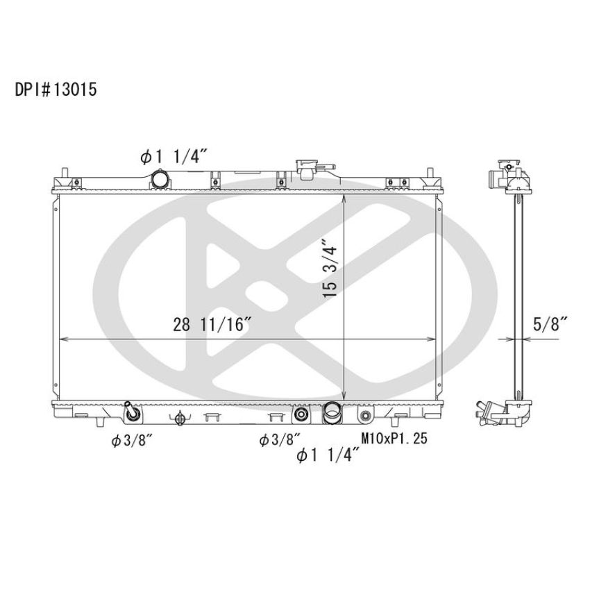KOYORAD A13015 Koyorad Radiator A13015