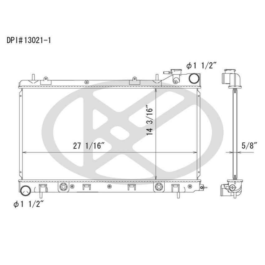 KOYORAD A13021-1 Koyorad Radiator A13021-1