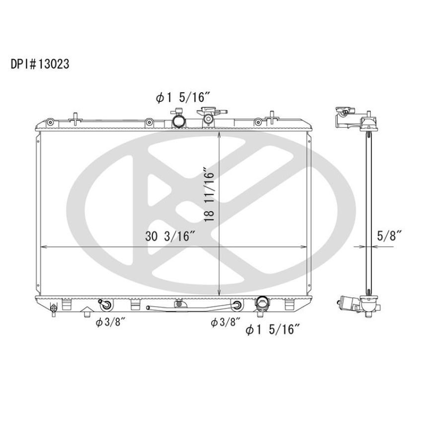 KOYORAD A13023 Koyorad Radiator A13023