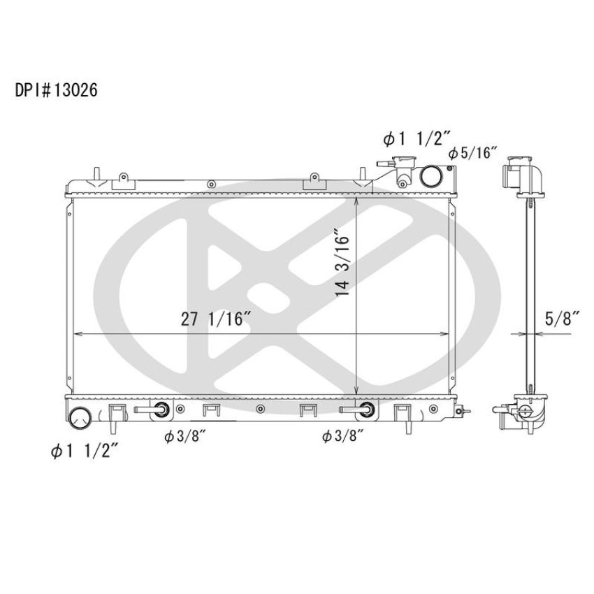 KOYORAD A13026 Koyorad Radiator A13026