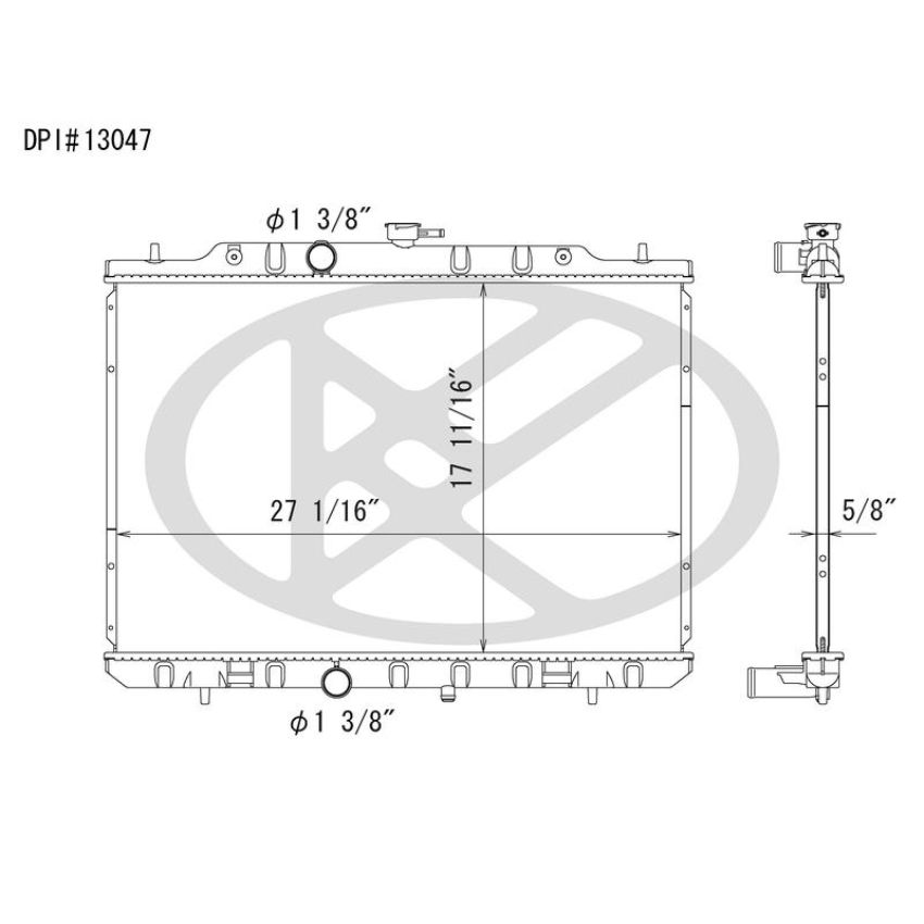 KOYORAD A13047 Koyorad Radiator A13047