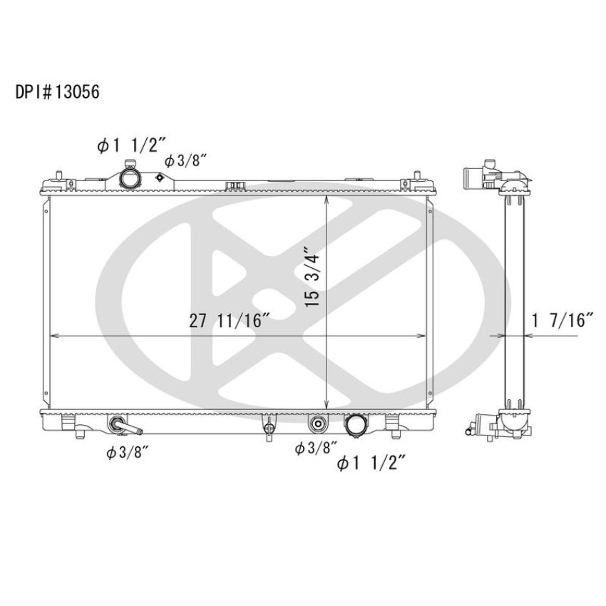 KOYORAD A13056 Koyorad Radiator A13056