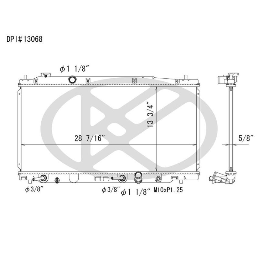 KOYORAD A13068 Koyorad Radiator A13068
