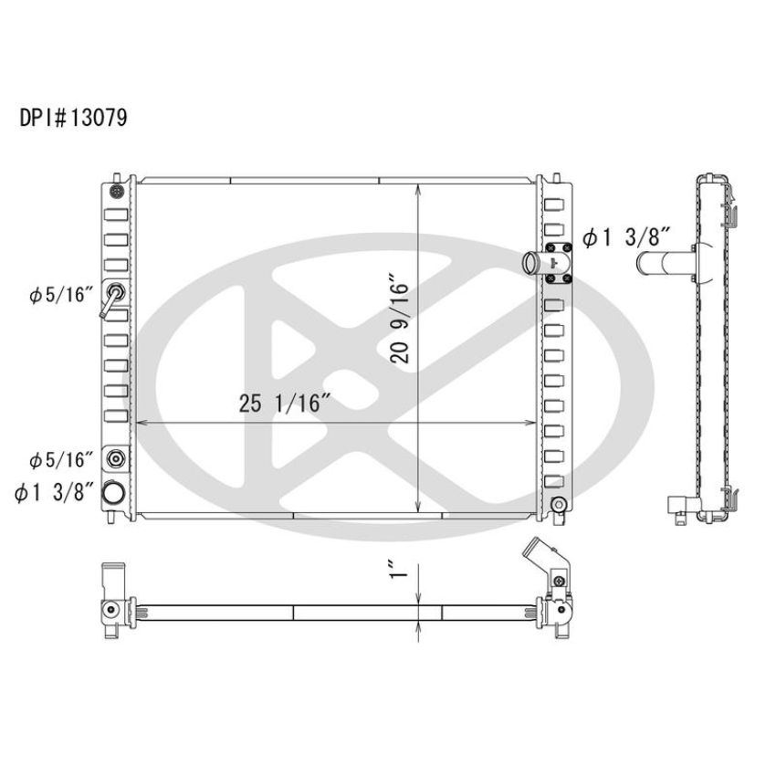 KOYORAD A13079 Koyorad Radiator A13079