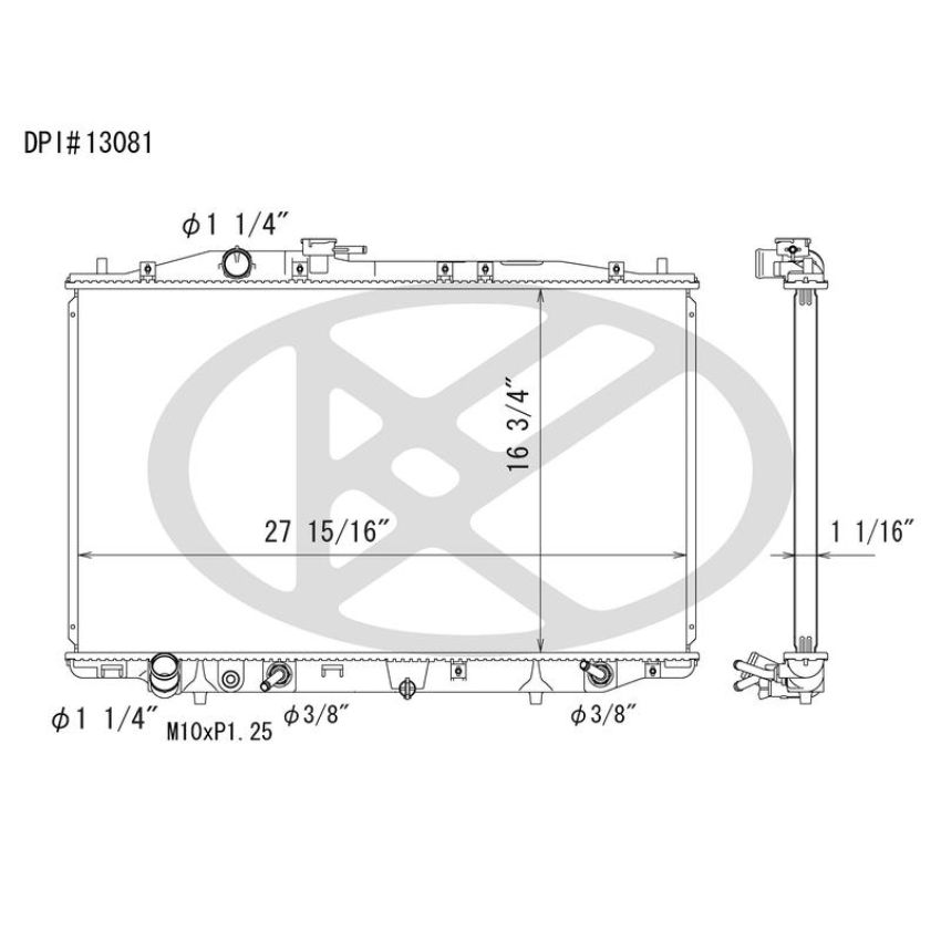 KOYORAD A13081 Koyorad Radiator A13081