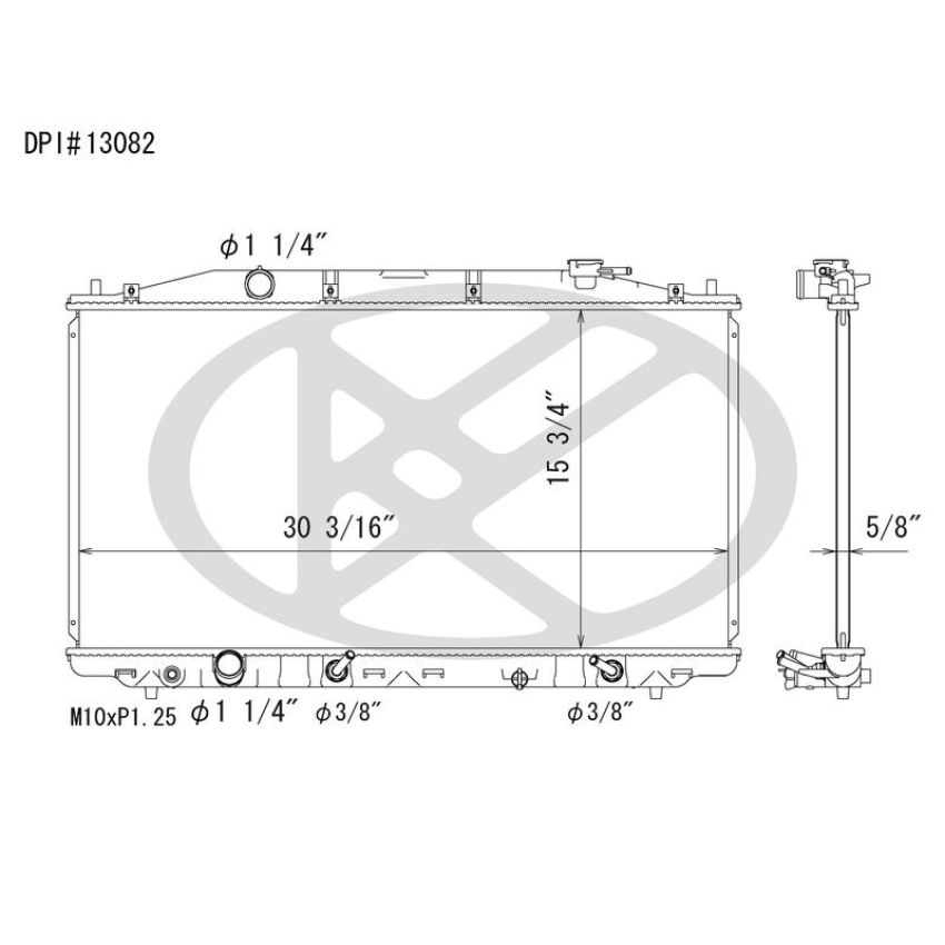 KOYORAD A13082 Koyorad Radiator A13082