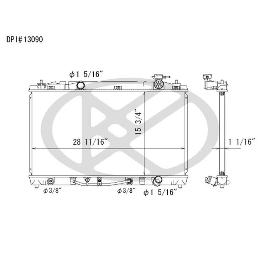 KOYORAD A13090 Koyorad Radiator A13090
