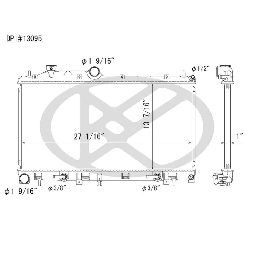 KOYORAD A13095 Koyorad Radiator A13095