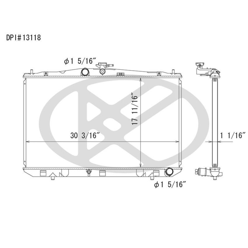 KOYORAD A13118 Koyorad Radiator A13118
