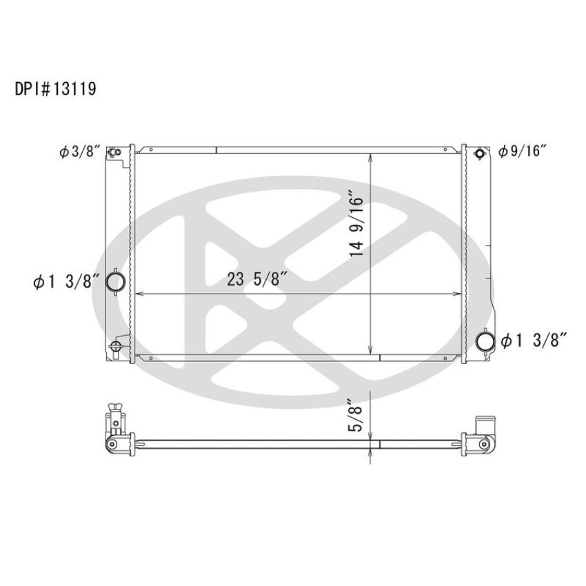 KOYORAD A13119 Koyorad Radiator A13119