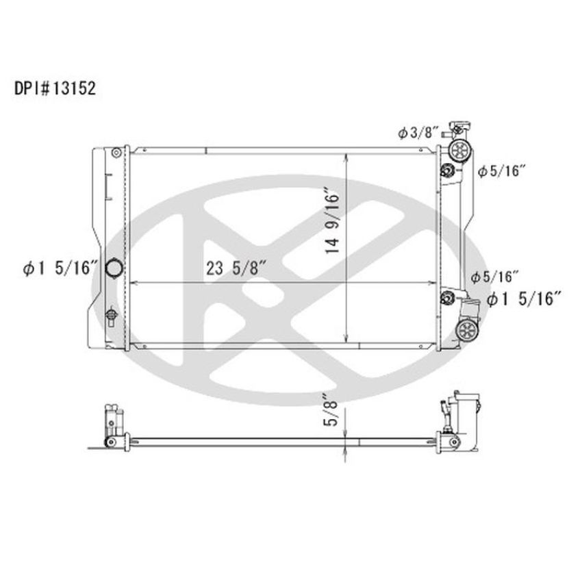KOYORAD A13152 Koyorad Radiator A13152
