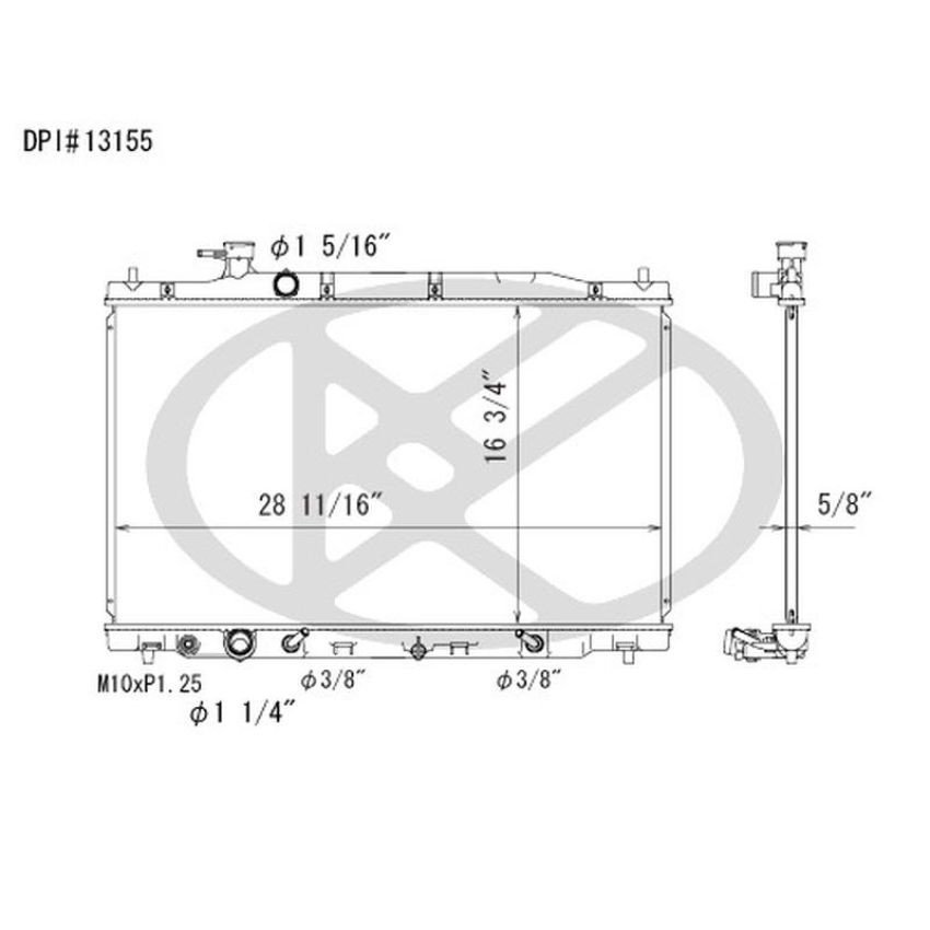 KOYORAD A13155 Koyorad Radiator A13155
