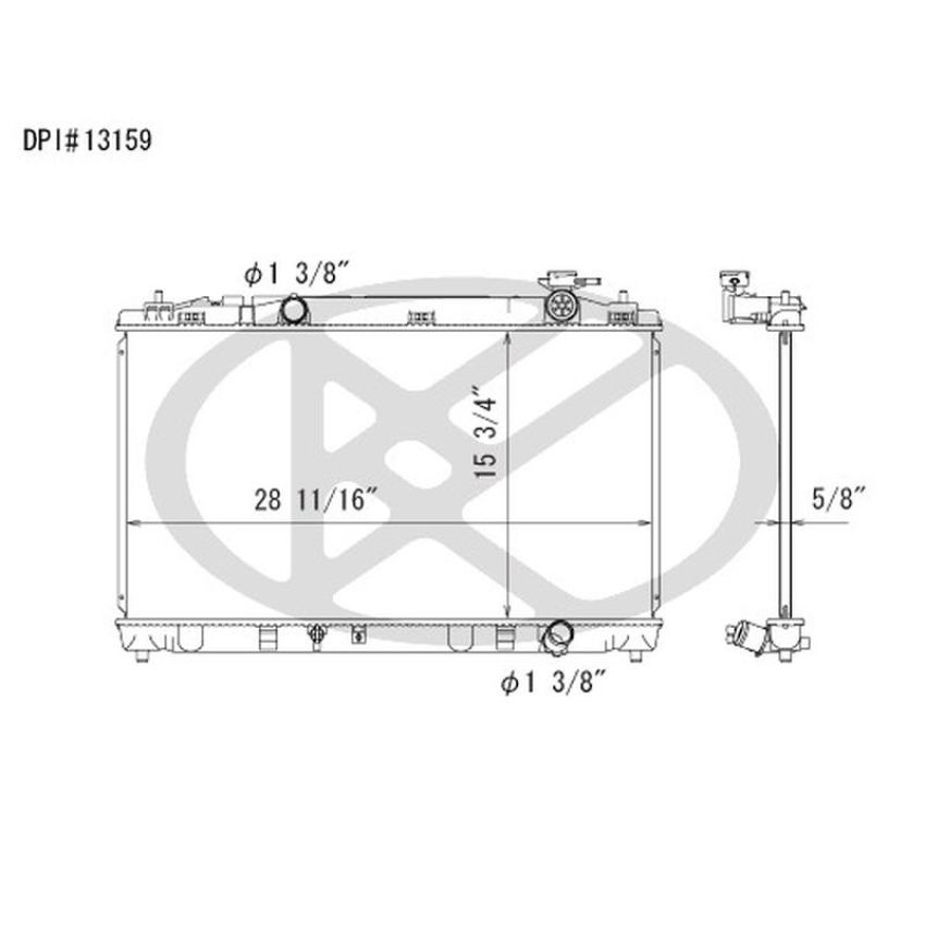 KOYORAD A13159 Koyorad Radiator A13159