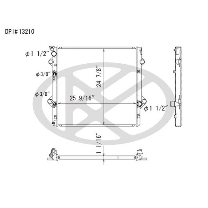 KOYORAD A13210 Koyorad Radiator A13210
