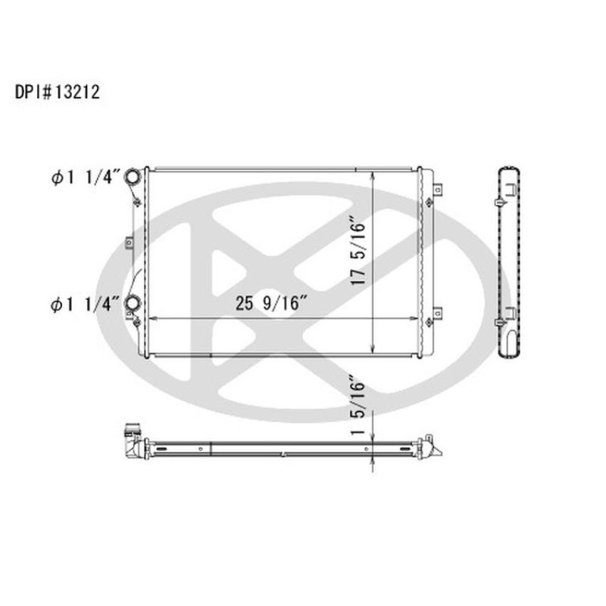 KOYORAD A13212 Koyorad Radiator A13212