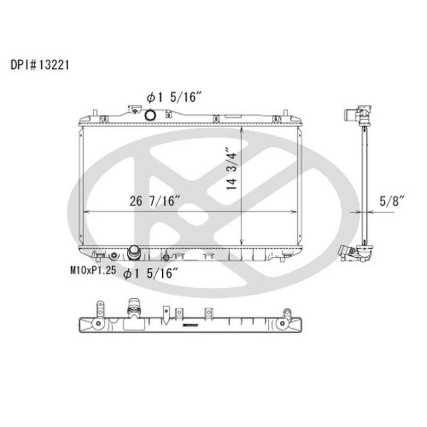 KOYORAD A13221 Koyorad Radiator A13221