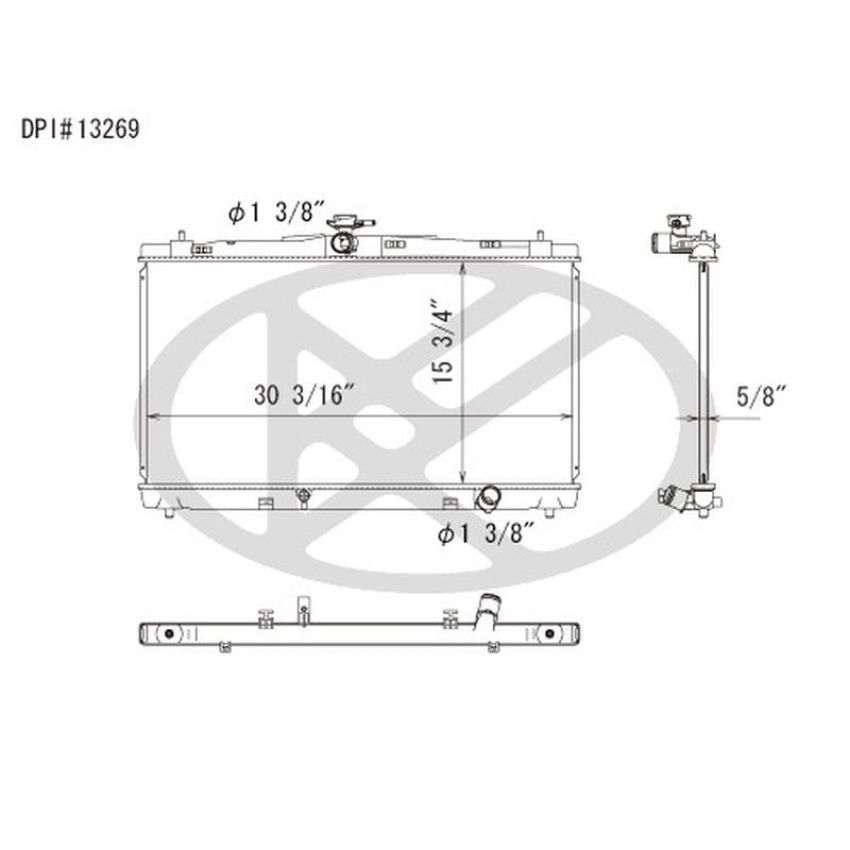 KOYORAD A13269 Koyorad Radiator A13269