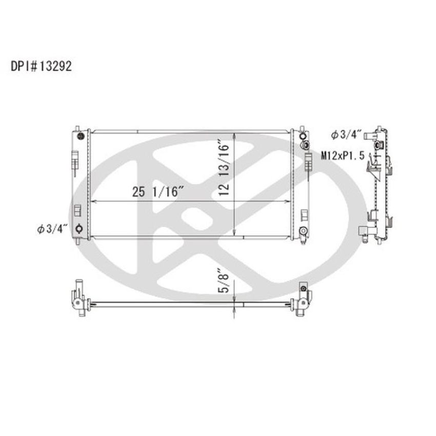 KOYORAD A13292 Koyorad Radiator A13292