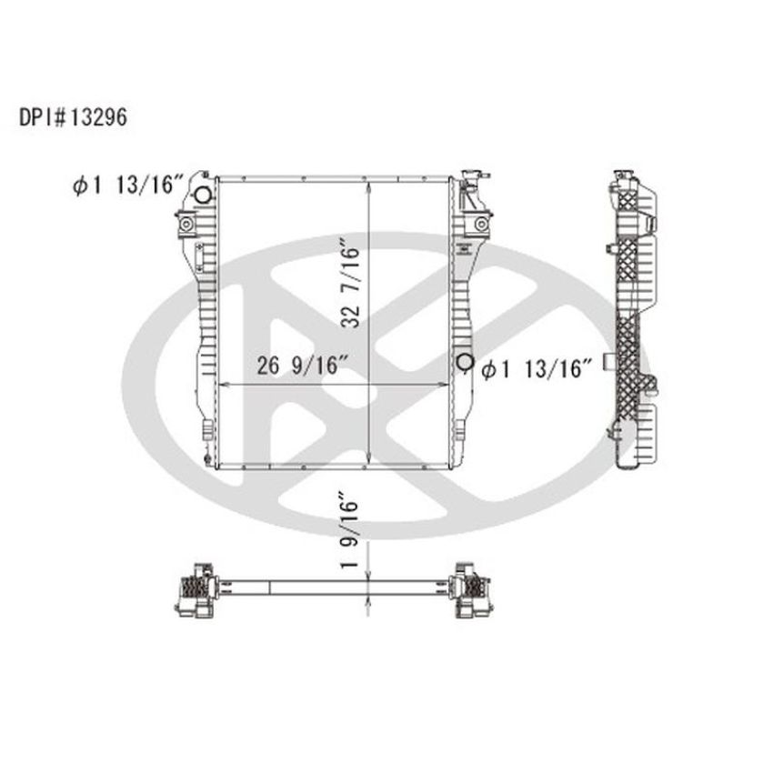 KOYORAD A13296 Koyorad Radiator A13296