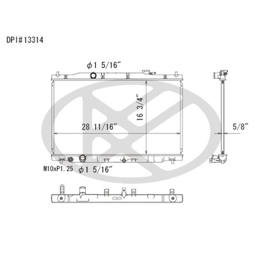 KOYORAD A13314 Koyorad Radiator A13314