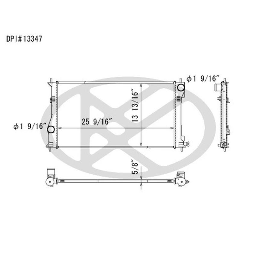 KOYORAD A13347 Koyorad Radiator A13347