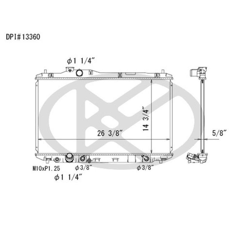KOYORAD A13360 Koyorad Radiator A13360