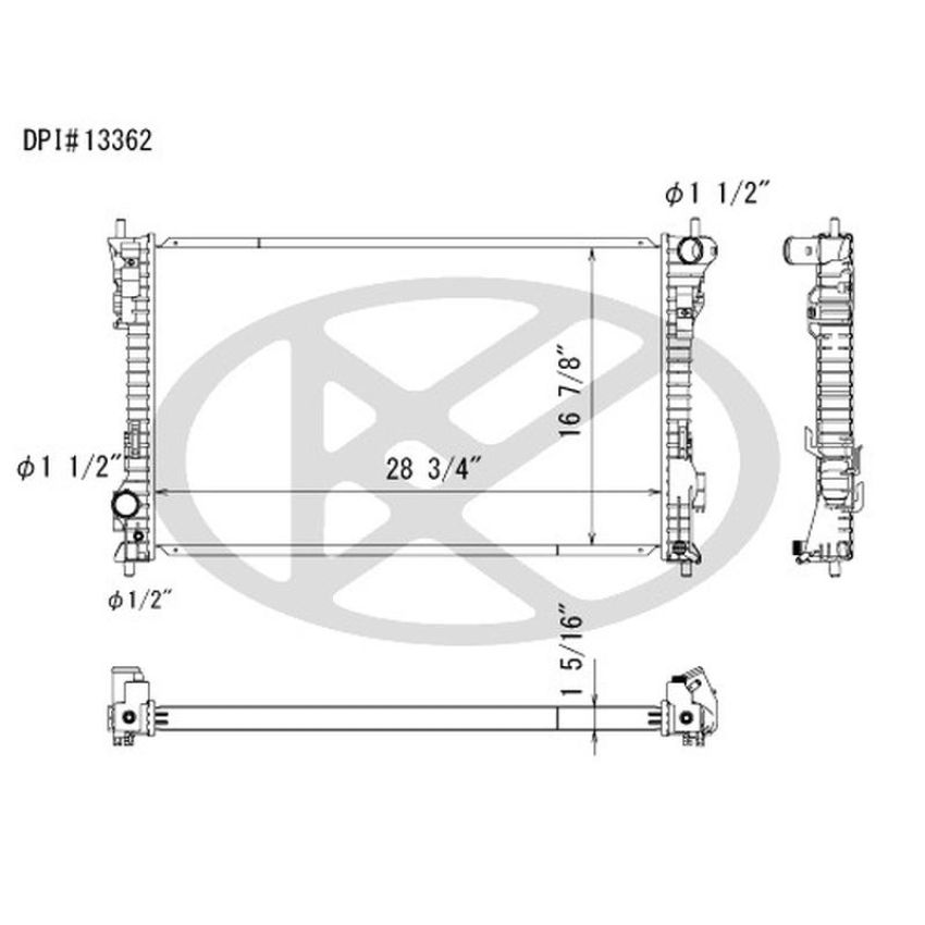 KOYORAD A13362 Koyorad Radiator A13362