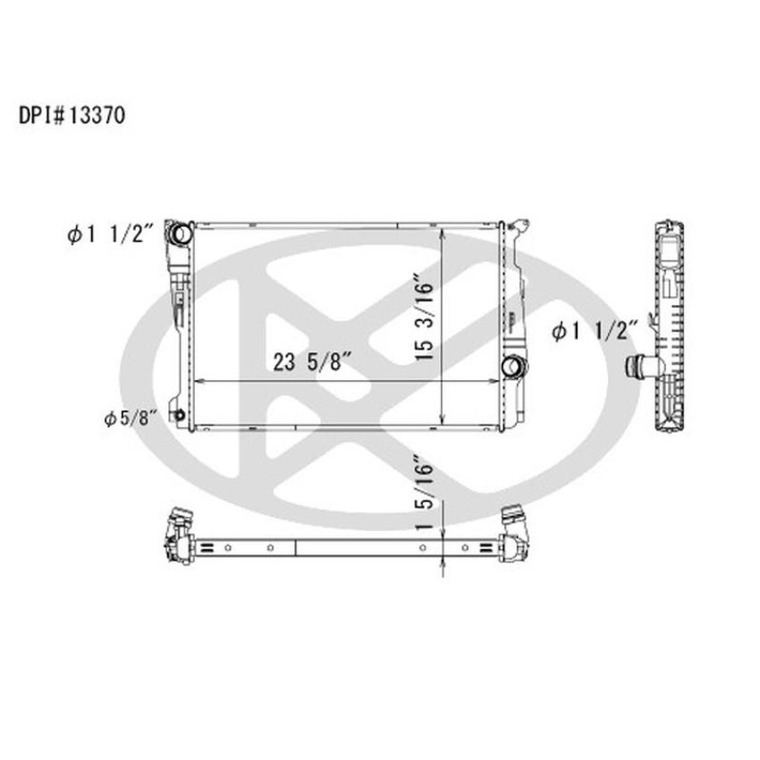 KOYORAD A13370 Koyorad Radiator A13370