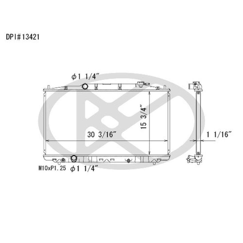 KOYORAD A13421 Koyorad Radiator A13421
