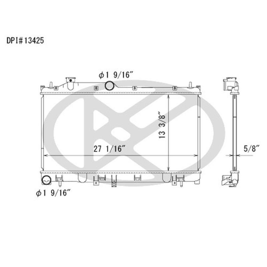 KOYORAD A13425 Koyorad Radiator A13425