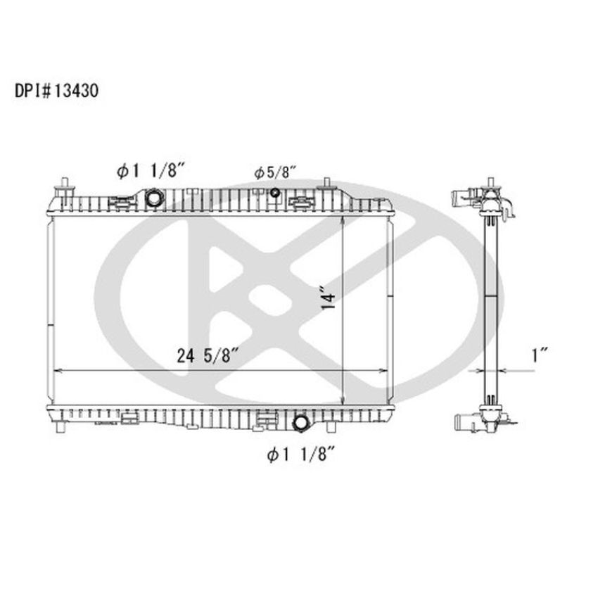 KOYORAD A13430 Koyorad Radiator A13430