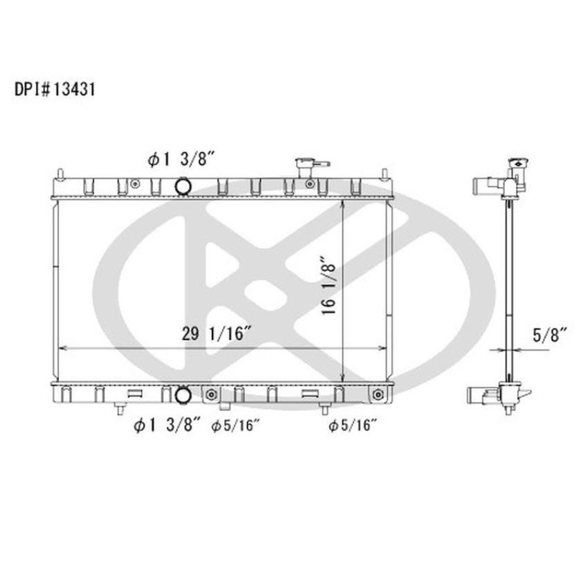 KOYORAD A13431 Koyorad Radiator A13431