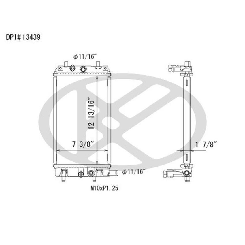 KOYORAD A13439 Koyorad Radiator A13439