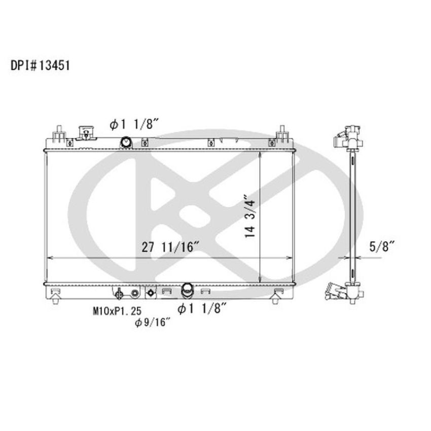 KOYORAD A13451 Koyorad Radiator A13451