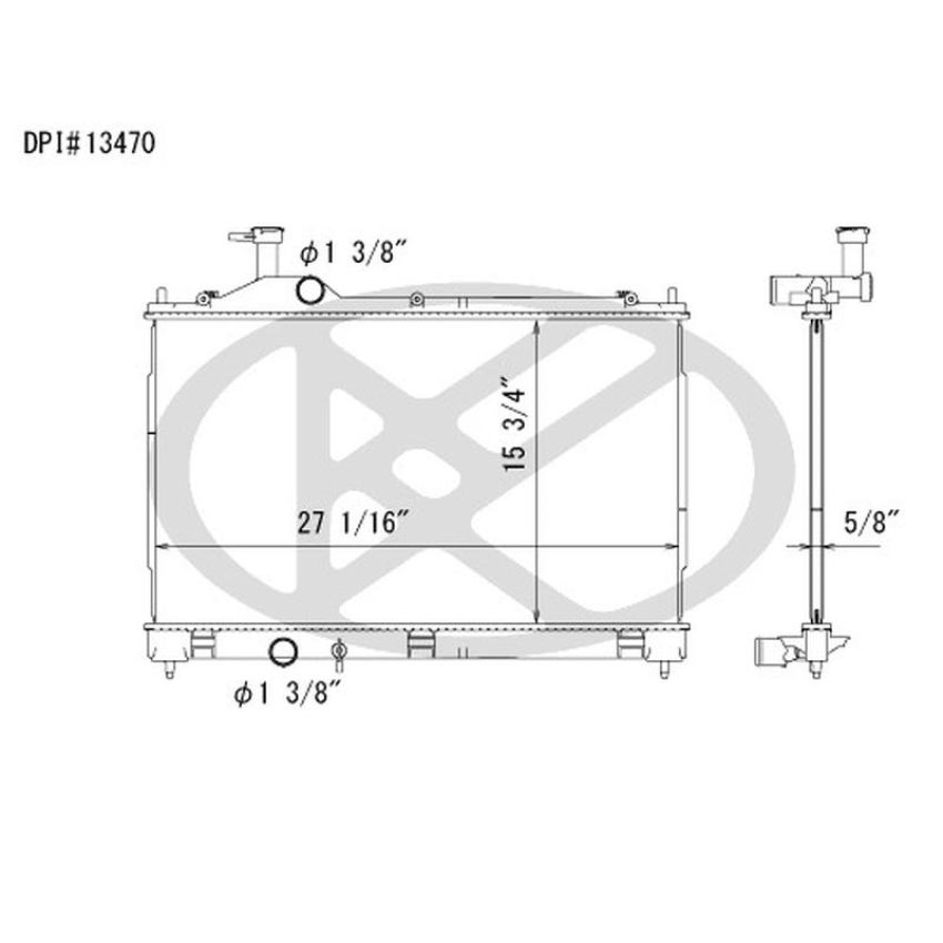 KOYORAD A13470 Koyorad Radiator A13470