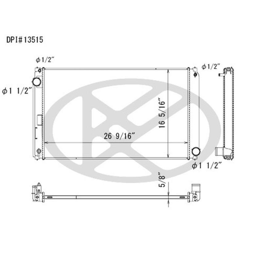 KOYORAD A13515 Koyorad Radiator A13515