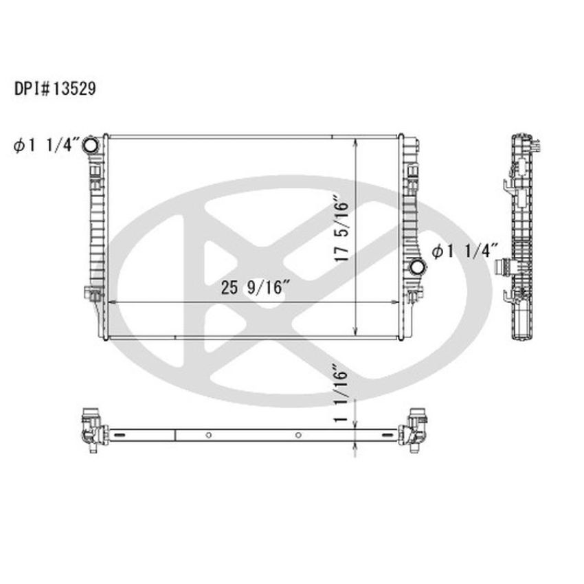 KOYORAD A13529 Koyorad Radiator A13529