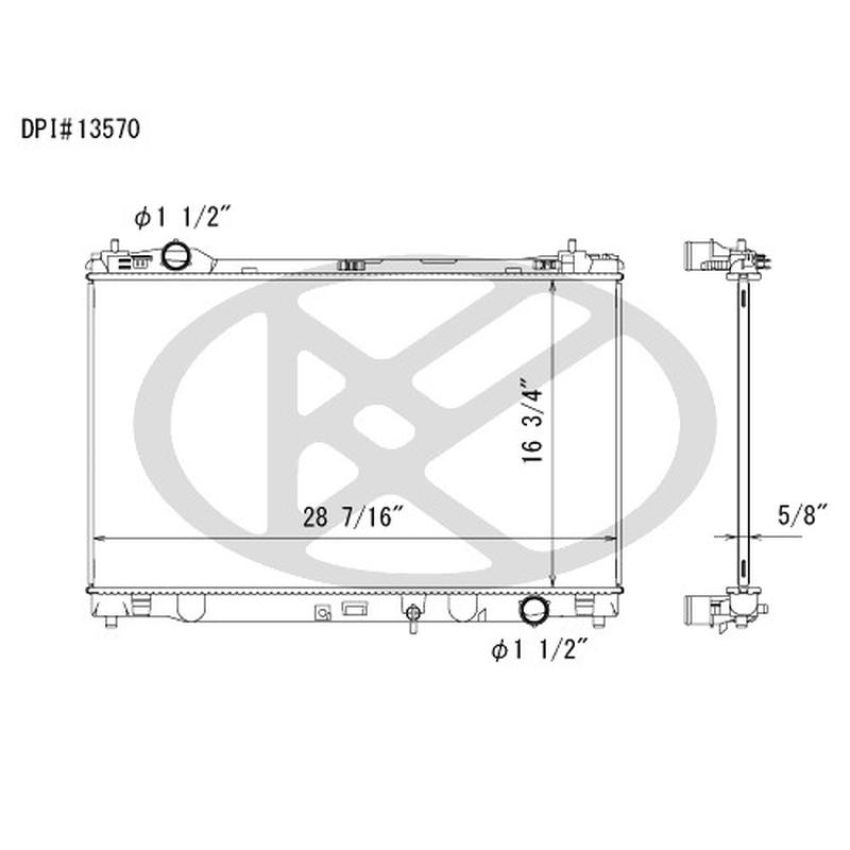KOYORAD A13570 Koyorad Radiator A13570