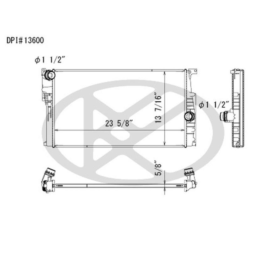 KOYORAD A13600 Koyorad Radiator A13600