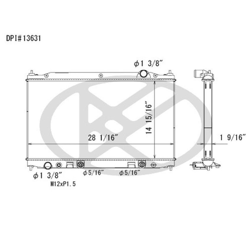 KOYORAD A13631 Koyorad Radiator A13631