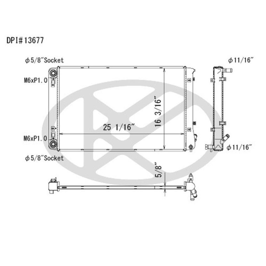 KOYORAD A13677 Koyorad Radiator A13677