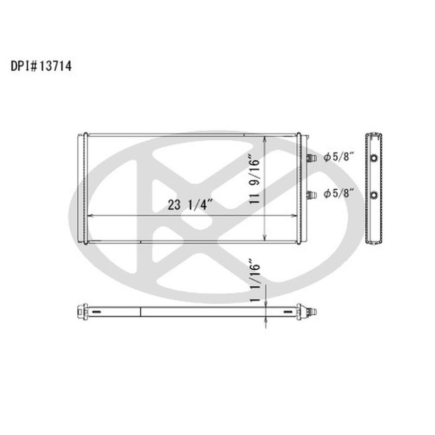 KOYORAD A13714 Koyorad Radiator A13714