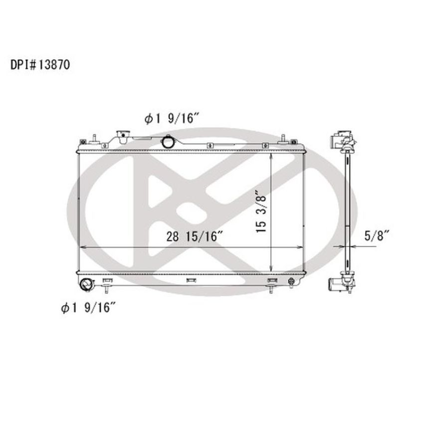 KOYORAD A13870 Koyorad Radiator A13870